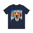Blue Dog Unisex Jersey Short Sleeve Tee