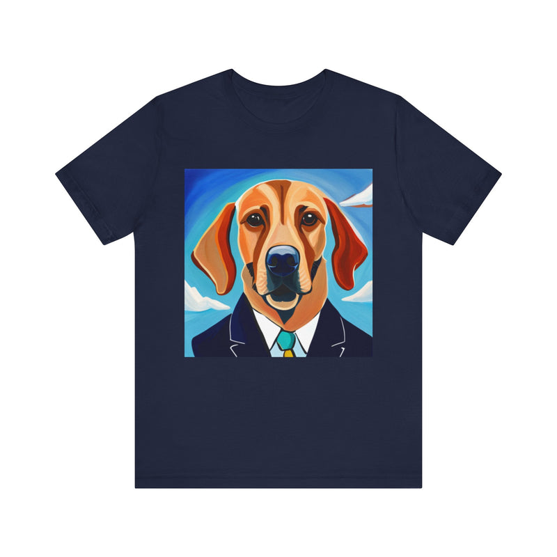 Blue Dog Unisex Jersey Short Sleeve Tee