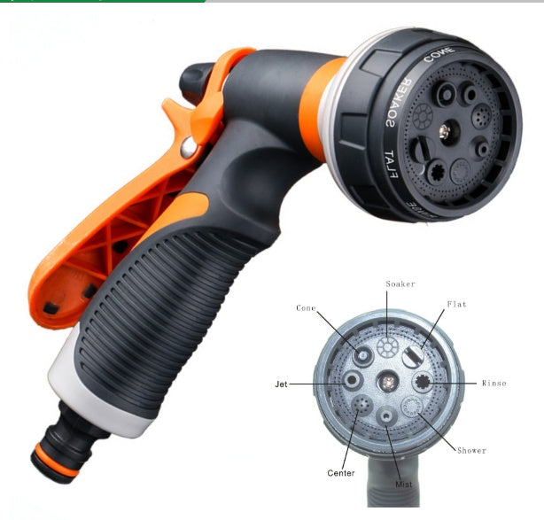 Garden watering spray gun