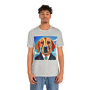 Blue Dog Unisex Jersey Short Sleeve Tee