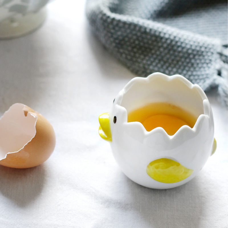 Cute Chicken Egg White Separator