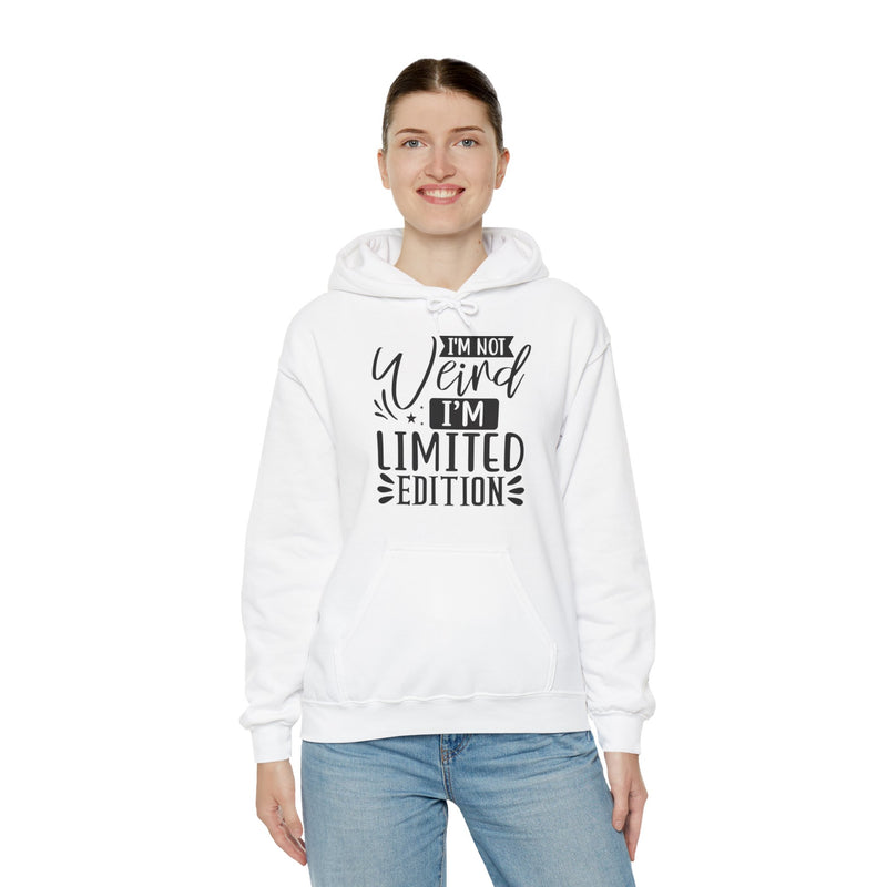 I'm Not Weird I'm Limited Edition Unisex Heavy Blend™ Hooded Sweatshirt