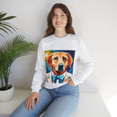 White Dog Unisex Heavy Blend™ Crewneck Sweatshirt