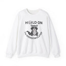 Hold On I'm Overstimulated Unisex Heavy Blend™ Crewneck Sweatshirt