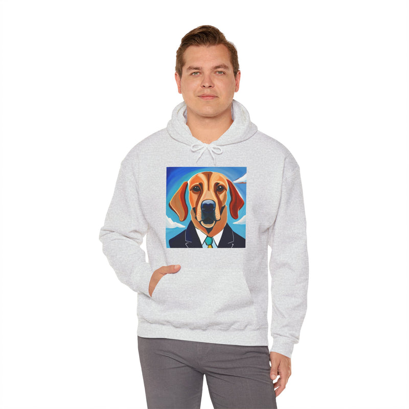 Blue Dog Unisex Heavy Blend™ Hooded Sweatshirt