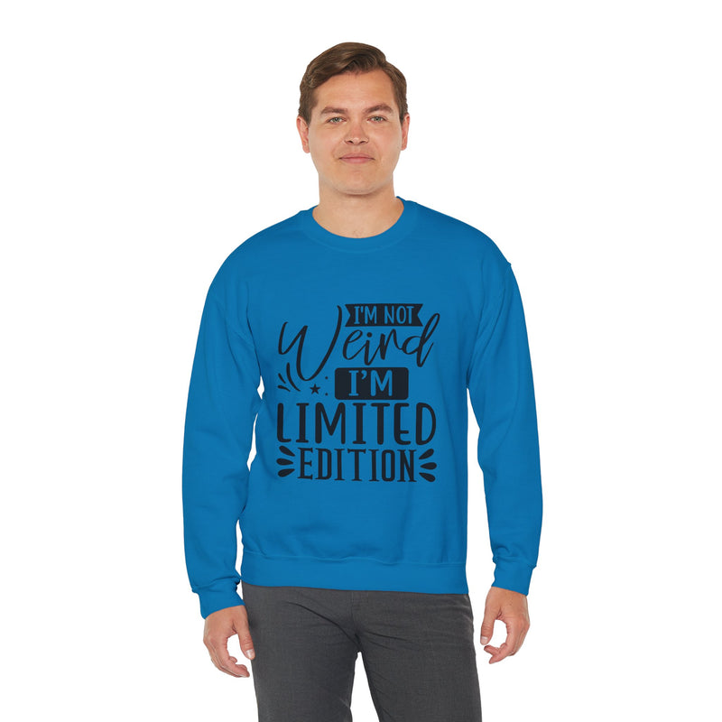 I'm Not Weird I'm Limited Edition Unisex Heavy Blend™ Crewneck Sweatshirt