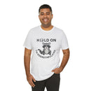 Hold on I'm Overstimulated Unisex Jersey Short Sleeve Tee