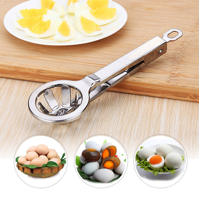 Creative Stainless-Steel Egg Cutter