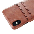 PU leather phone back cover - Shopeez