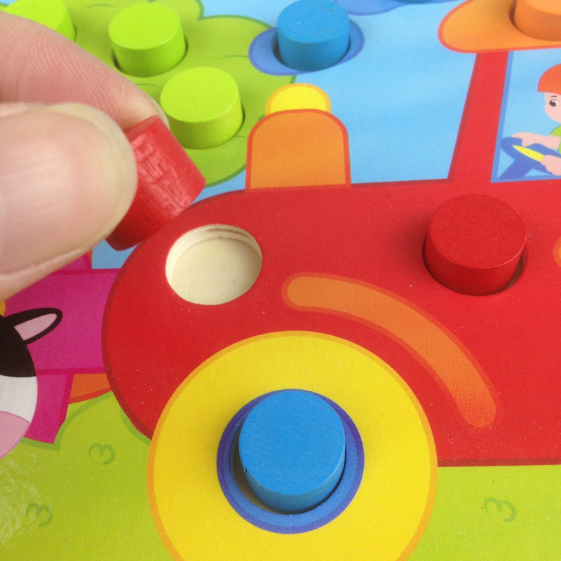 Baby Color Matching Cognitive Blocks