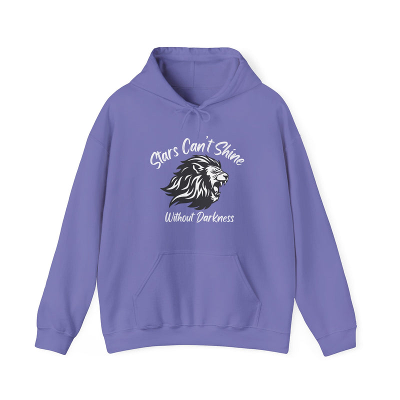 Stars Can't Shine Without Darkness Unisex Heavy Blend™ Hooded Sweatshirt