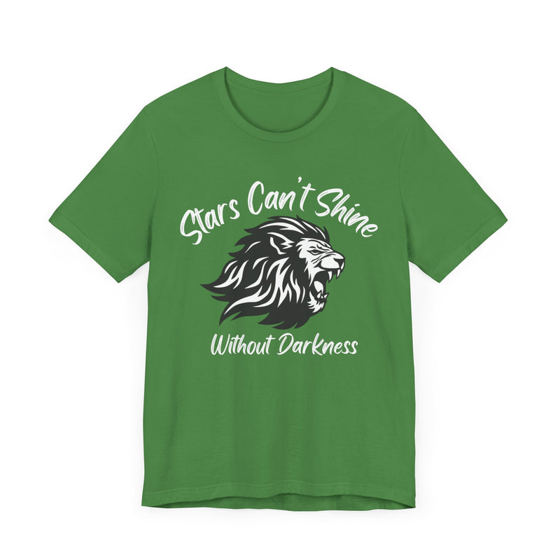 Stars Can't Shine Without Darkness Unisex Jersey Short Sleeve Tee