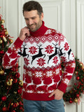 Christmas Couple Turtleneck Sweater