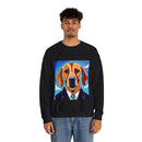 Blue Dog Unisex Heavy Blend™ Crewneck Sweatshirt