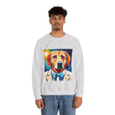 White Dog Unisex Heavy Blend™ Crewneck Sweatshirt