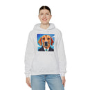 Blue Dog Unisex Heavy Blend™ Hooded Sweatshirt
