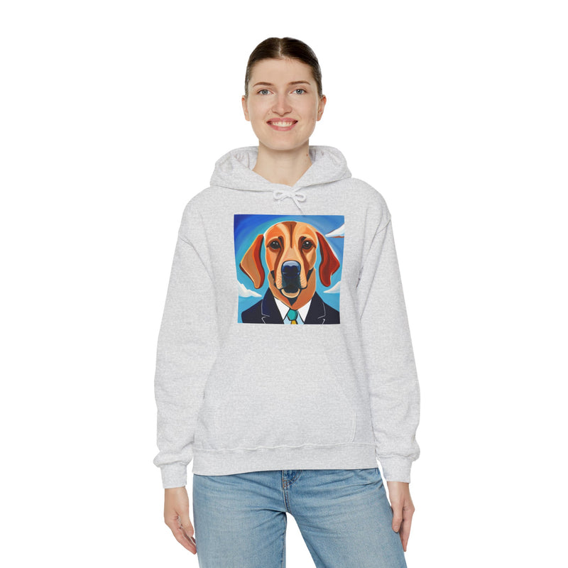 Blue Dog Unisex Heavy Blend™ Hooded Sweatshirt
