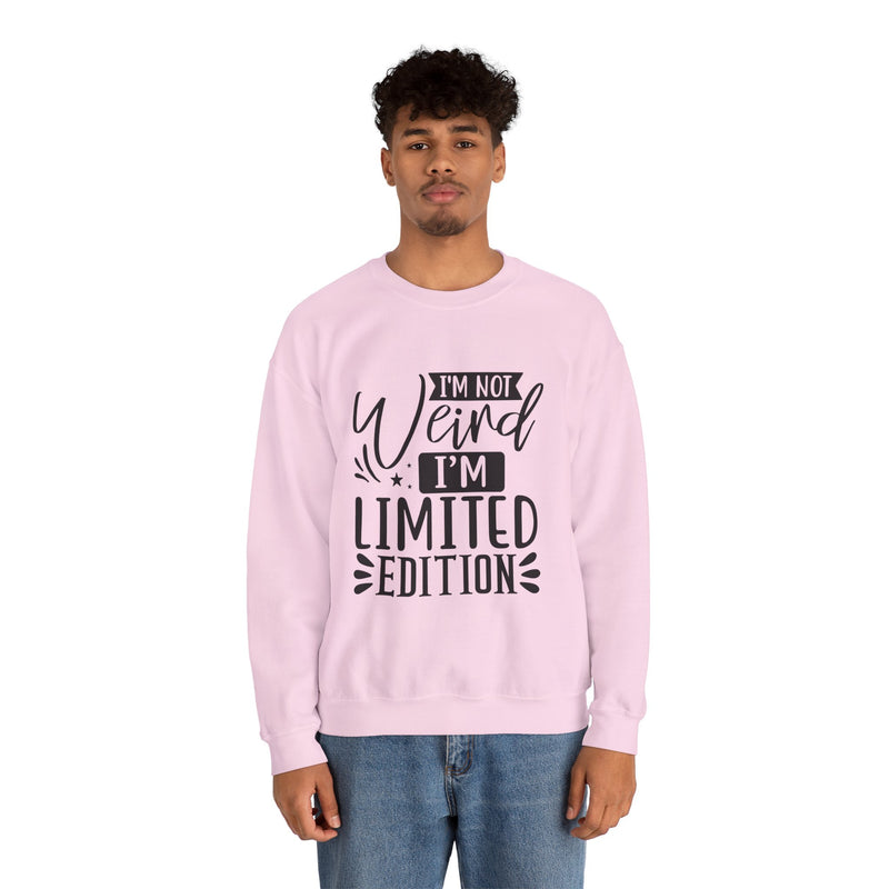 I'm Not Weird I'm Limited Edition Unisex Heavy Blend™ Crewneck Sweatshirt