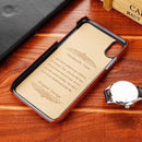 PU leather phone back cover - Shopeez