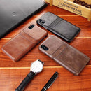 PU leather phone back cover - Shopeez