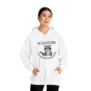 Hold On I'm Overstimulated Unisex Heavy Blend™ Hooded Sweatshirt