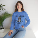 Hold On I'm Overstimulated Unisex Heavy Blend™ Crewneck Sweatshirt