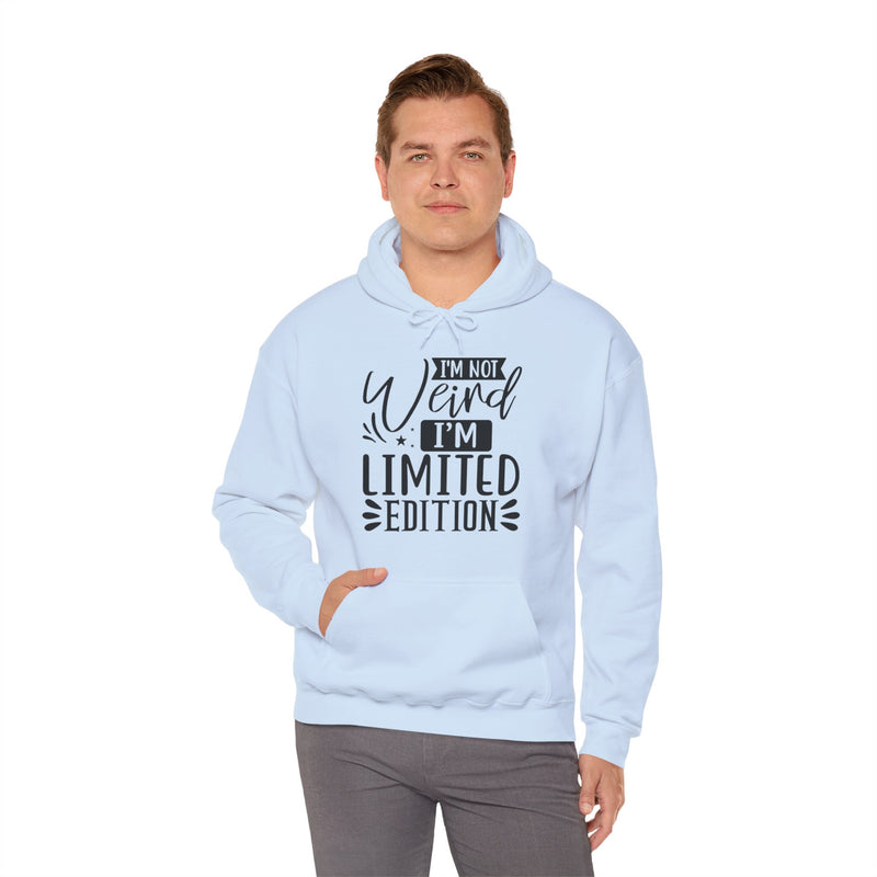 I'm Not Weird I'm Limited Edition Unisex Heavy Blend™ Hooded Sweatshirt