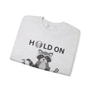 Hold On I'm Overstimulated Unisex Heavy Blend™ Crewneck Sweatshirt