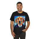 Blue Dog Unisex Jersey Short Sleeve Tee