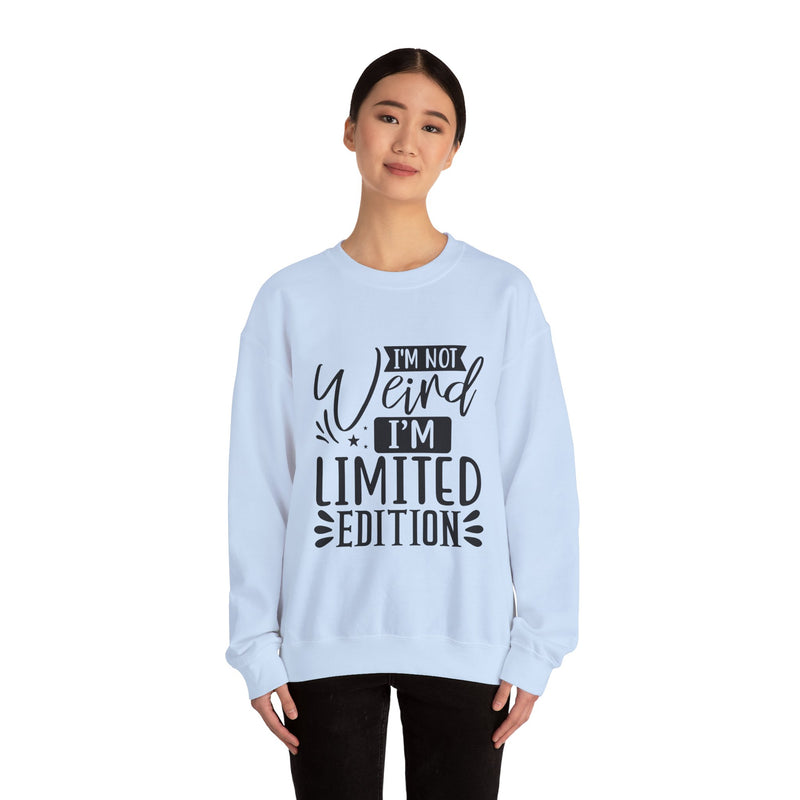 I'm Not Weird I'm Limited Edition Unisex Heavy Blend™ Crewneck Sweatshirt