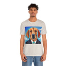 Blue Dog Unisex Jersey Short Sleeve Tee