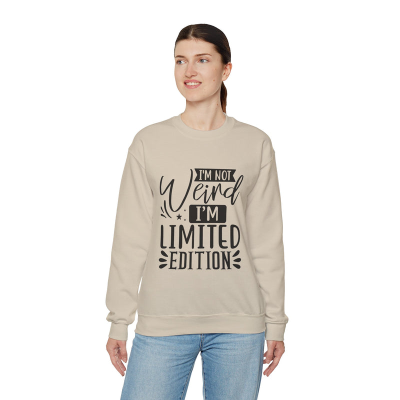 I'm Not Weird I'm Limited Edition Unisex Heavy Blend™ Crewneck Sweatshirt