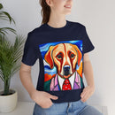 Green Dog Unisex Jersey Short Sleeve Tee