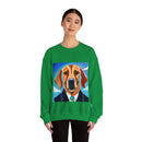 Blue Dog Unisex Heavy Blend™ Crewneck Sweatshirt
