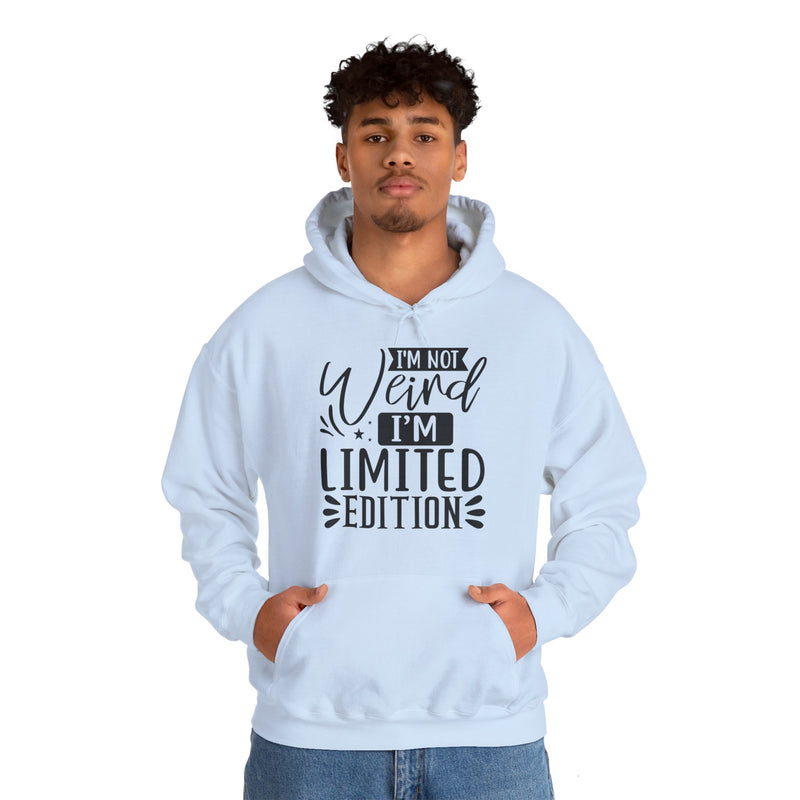 I'm Not Weird I'm Limited Edition Unisex Heavy Blend™ Hooded Sweatshirt