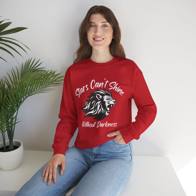 Stars Can't Shine Without Darkness  Unisex Heavy Blend™ Crewneck Sweatshirt