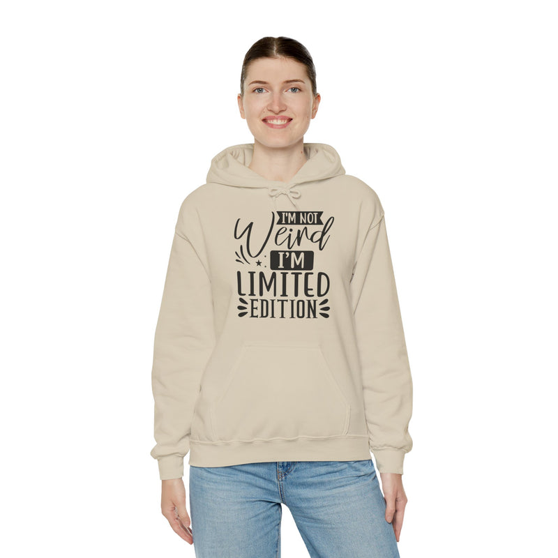 I'm Not Weird I'm Limited Edition Unisex Heavy Blend™ Hooded Sweatshirt
