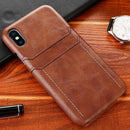 PU leather phone back cover - Shopeez