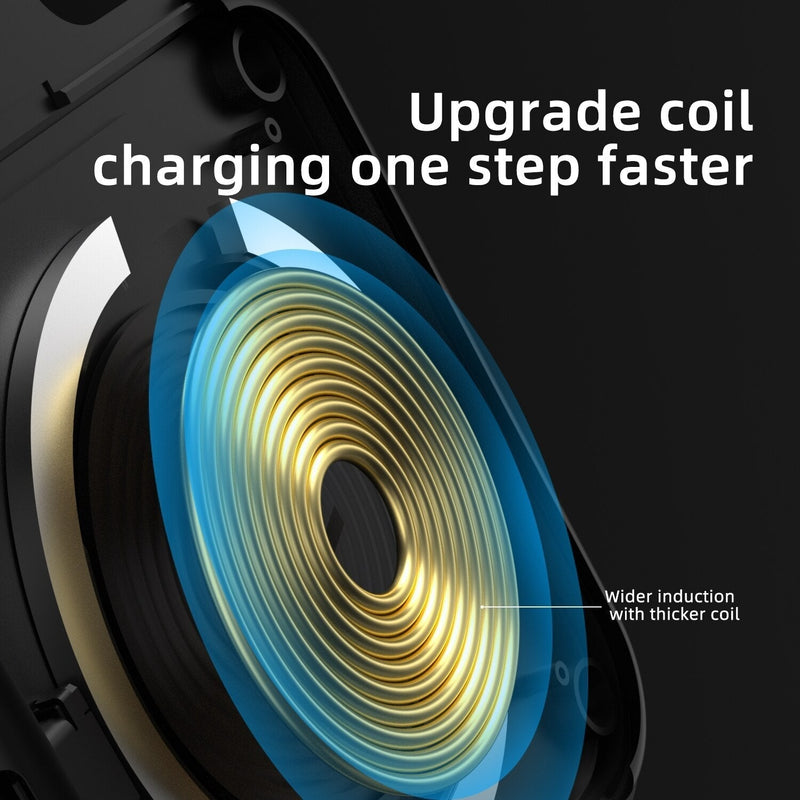 3 In 1 Magnetic Foldable Wireless Charger - Shopeez
