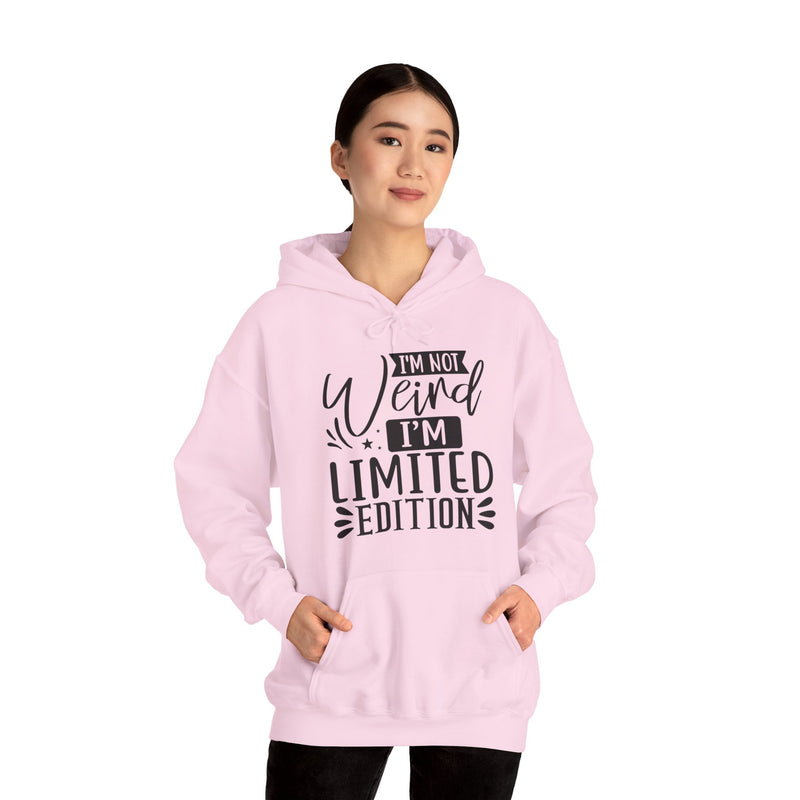 I'm Not Weird I'm Limited Edition Unisex Heavy Blend™ Hooded Sweatshirt