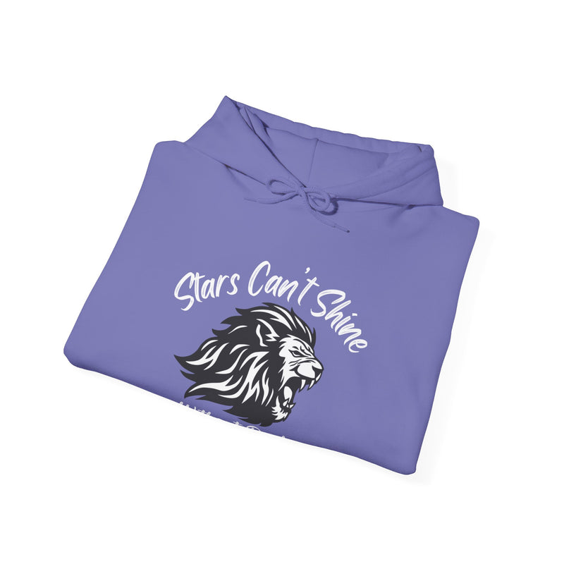 Stars Can't Shine Without Darkness Unisex Heavy Blend™ Hooded Sweatshirt