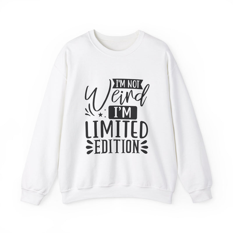 I'm Not Weird I'm Limited Edition Unisex Heavy Blend™ Crewneck Sweatshirt
