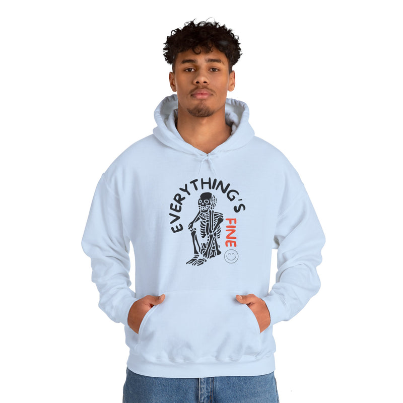 Everything's Fine Unisex Heavy Blend™ Hooded Sweatshirt