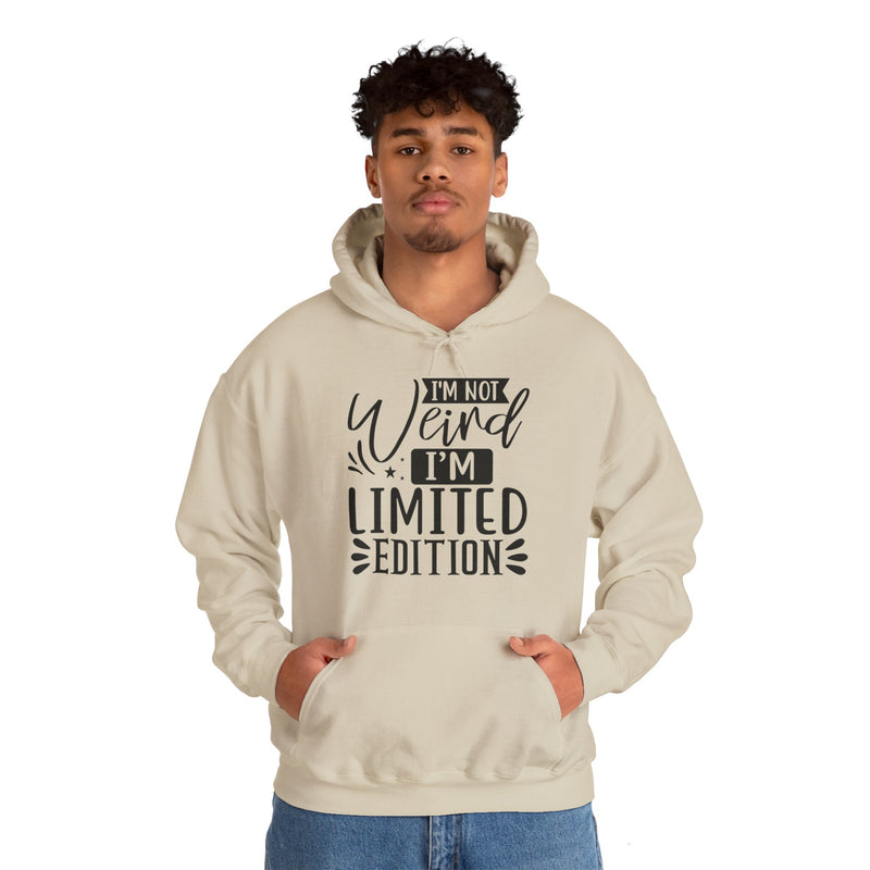 I'm Not Weird I'm Limited Edition Unisex Heavy Blend™ Hooded Sweatshirt