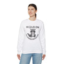 Hold On I'm Overstimulated Unisex Heavy Blend™ Crewneck Sweatshirt