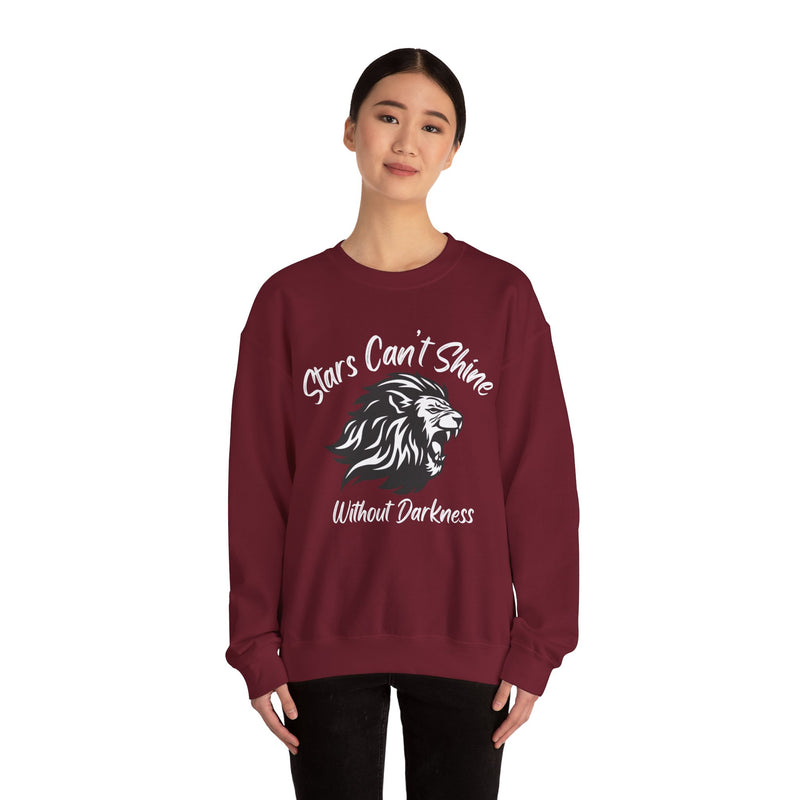 Stars Can't Shine Without Darkness  Unisex Heavy Blend™ Crewneck Sweatshirt