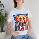 Green Dog Unisex Jersey Short Sleeve Tee