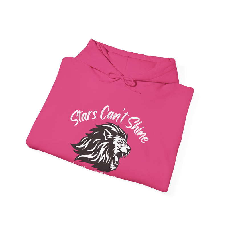 Stars Can't Shine Without Darkness Unisex Heavy Blend™ Hooded Sweatshirt