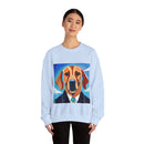 Blue Dog Unisex Heavy Blend™ Crewneck Sweatshirt