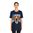 Blue Dog Unisex Jersey Short Sleeve Tee